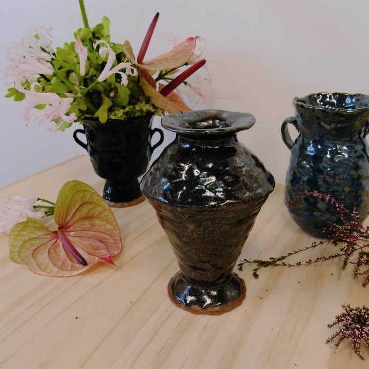 Handbuilt Vases + Floral Design with FIELD