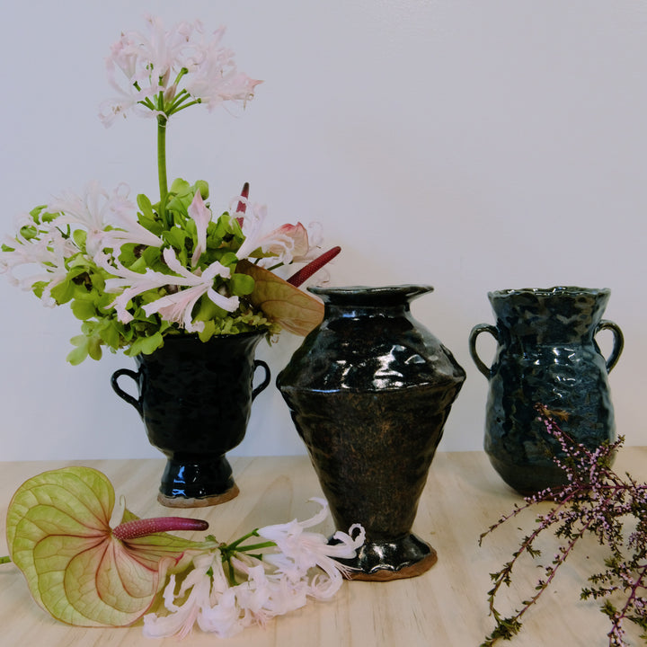 Handbuilt Vases + Floral Design with FIELD