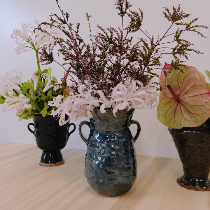 Handbuilt Vases + Floral Design with FIELD