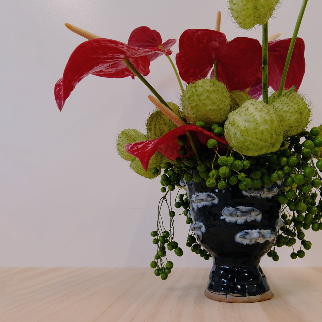 Handbuilt Vases + Floral Design with FIELD