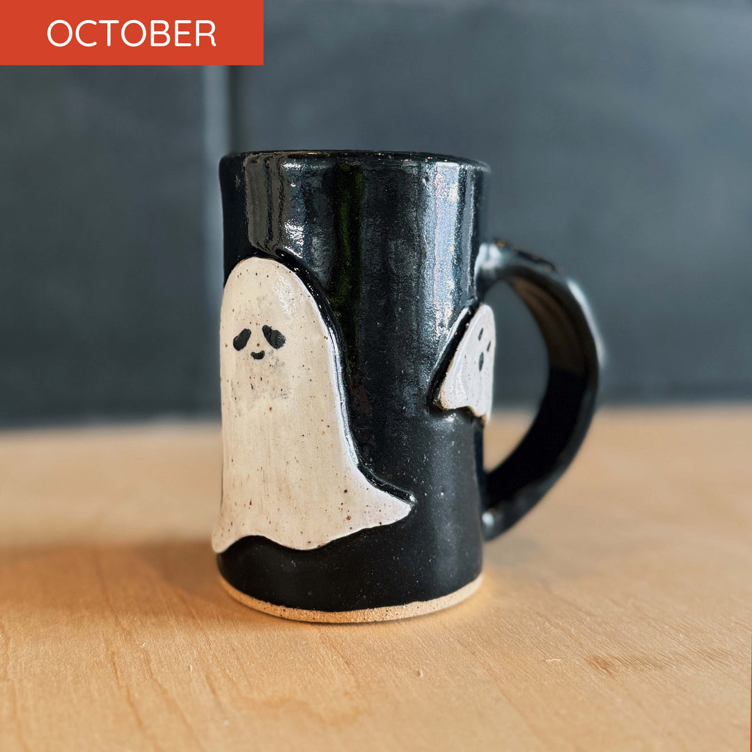 Handbuilding Haunted Mugs