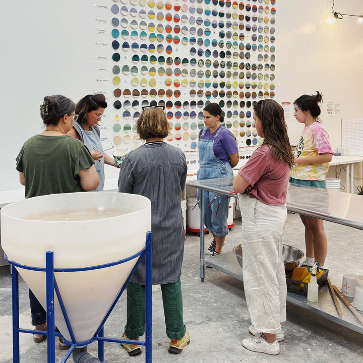 October Surface Design II: Glaze Application Techniques with Genia Rosenblum