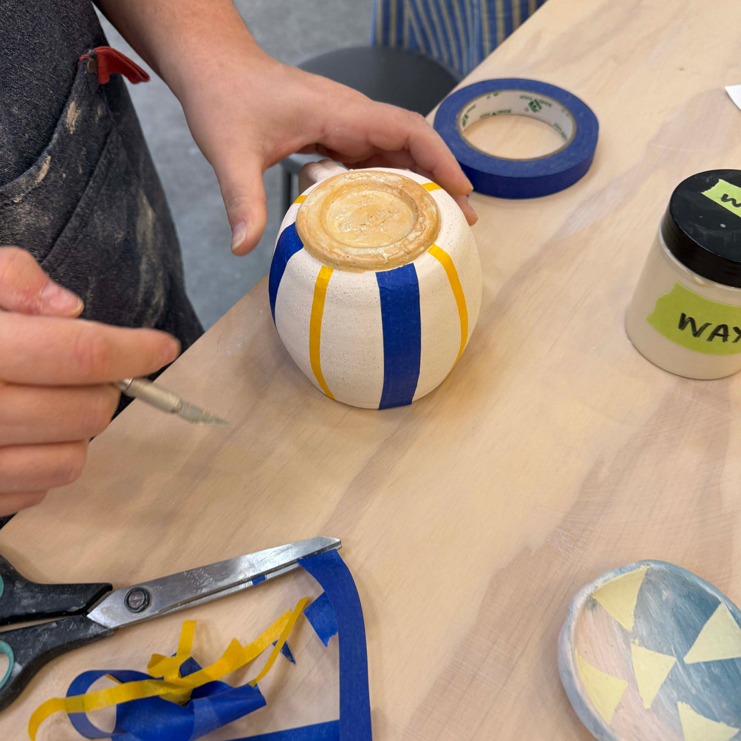 October Surface Design II: Glaze Application Techniques with Genia Rosenblum
