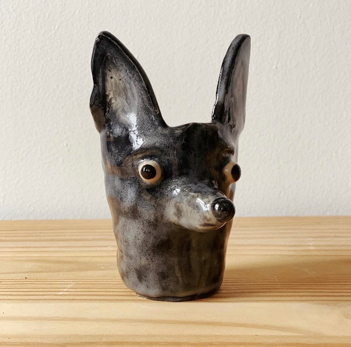 Handbuilt Pet Portrait Cups