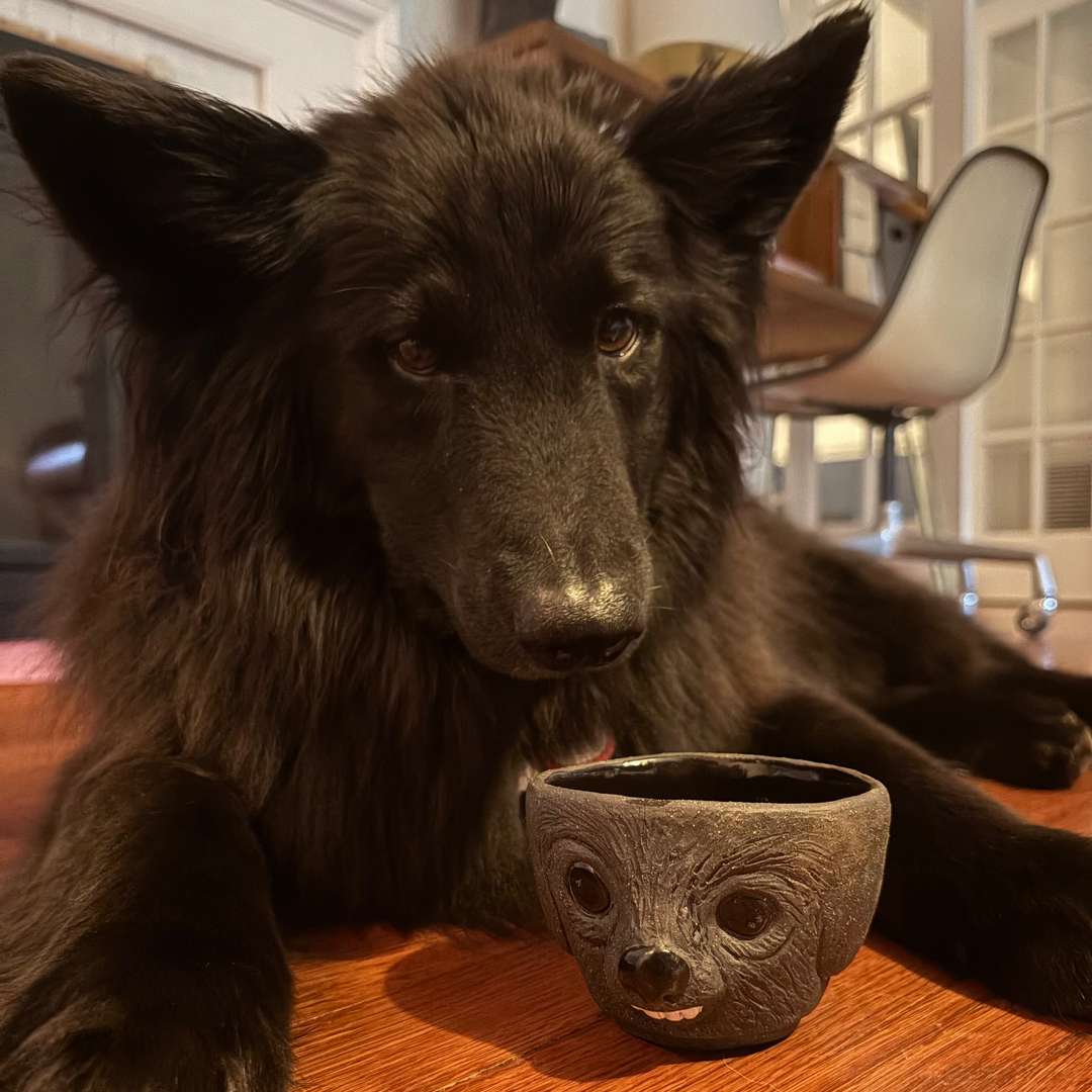 Handbuilt Pet Portrait Cups