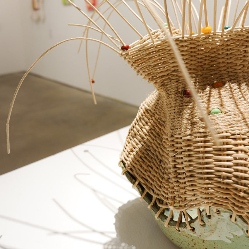 Clay and Weaving Fusion with Ashley White