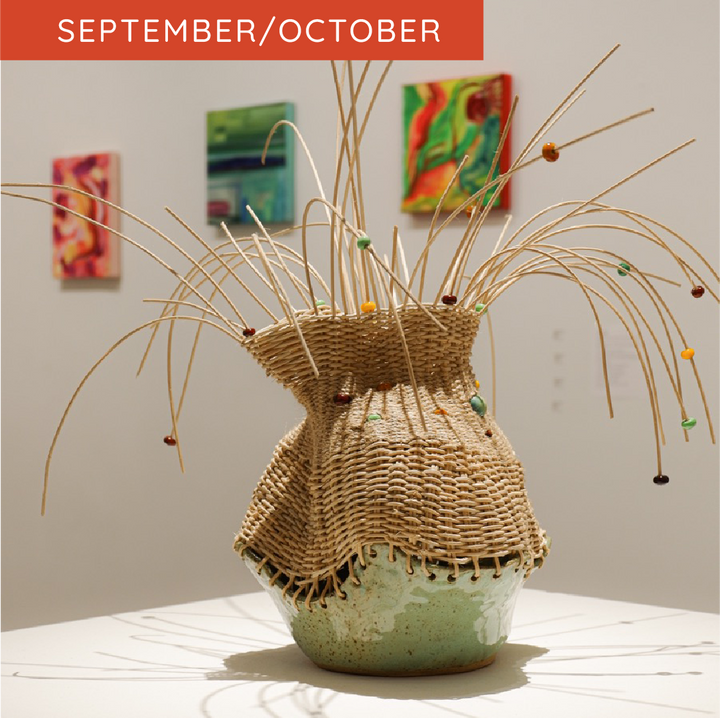 Clay and Weaving Fusion with Ashley White