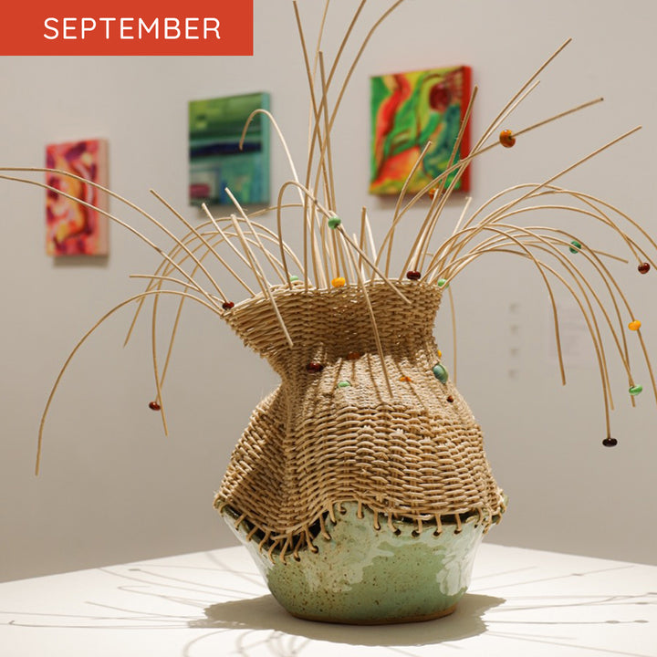 Clay and Weaving Fusion with Ashley White