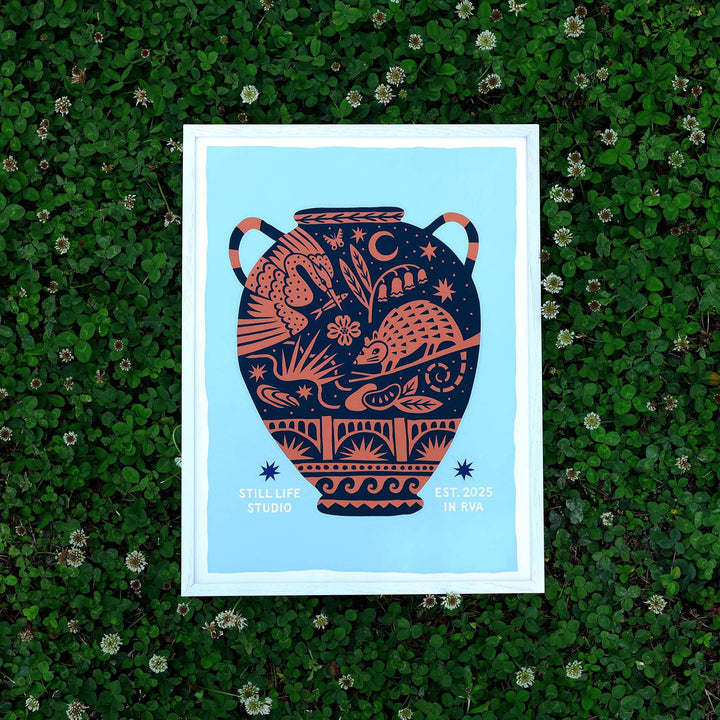 Still Life Ceramics x Pelikan Print Co - Handmade Print