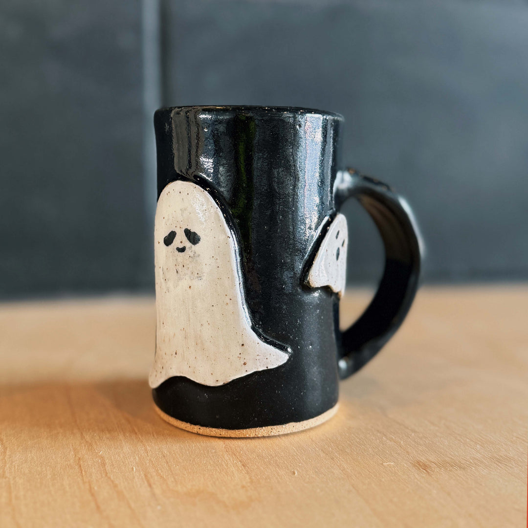 Handbuilding Haunted Mugs
