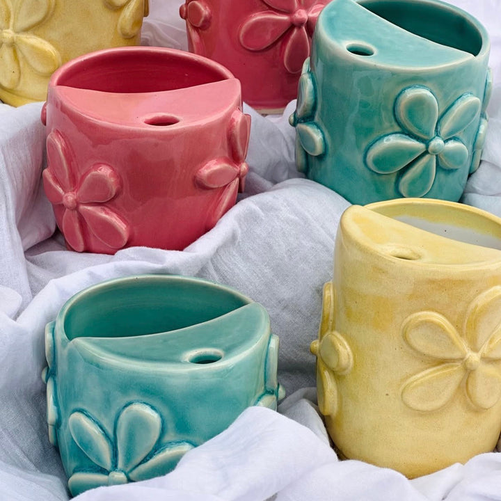 Handbuilt Travel Mugs